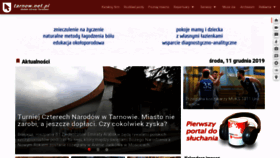 What Tarnow.net.pl website looked like in 2019 (4 years ago)