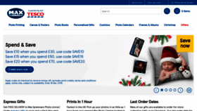 What Tescophoto.com website looked like in 2019 (4 years ago)