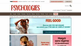What Test.psychologies.com website looked like in 2019 (4 years ago)