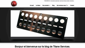 What Titane-services.fr website looked like in 2019 (4 years ago)