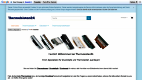 What Thermoleisten24.de website looked like in 2019 (4 years ago)