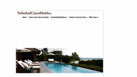 What Turksandcaicoshotels.de website looked like in 2019 (4 years ago)