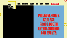 What Theyellowmirror.com website looked like in 2019 (6 years ago)