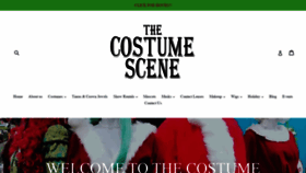 What Thecostumescene.com website looked like in 2019 (4 years ago)
