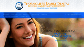What Thorncliffefamilydental.com website looked like in 2019 (4 years ago)