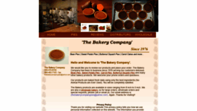 What Thebakerycompany.com website looked like in 2019 (4 years ago)