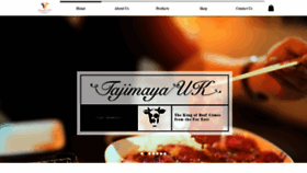 What Tajimaya.co.uk website looked like in 2019 (4 years ago)