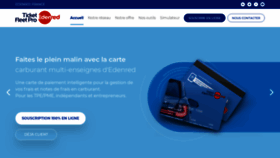 What Ticketfleetpro.fr website looked like in 2019 (4 years ago)