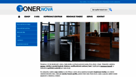 What Tonernova.cz website looked like in 2019 (4 years ago)
