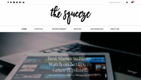 What Thesqueezeblog.com website looked like in 2019 (4 years ago)
