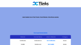 What Tlinks.cc website looked like in 2019 (4 years ago)