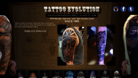 What Tattooevo.com website looked like in 2019 (4 years ago)