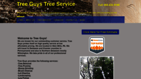 What Treeguystreeservices.com website looked like in 2019 (4 years ago)