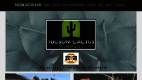 What Tucsoncactuscompany.com website looked like in 2019 (4 years ago)
