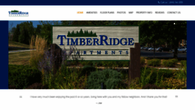 What Timberridge-wi.com website looked like in 2019 (4 years ago)