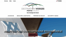 What Tourisme-saint-die-des-vosges.fr website looked like in 2019 (4 years ago)