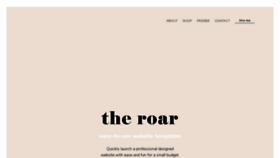 What Theroar.nl website looked like in 2019 (4 years ago)
