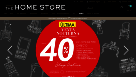 What Thehomestore.com.mx website looked like in 2019 (6 years ago)