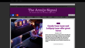 What The-armijo-signal.com website looked like in 2019 (4 years ago)
