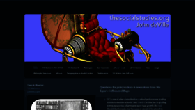 What Thesocialstudies.org website looked like in 2019 (4 years ago)