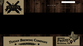 What Texianbrewing.com website looked like in 2019 (4 years ago)