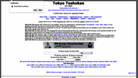 What Tokyotosho.unblocked2.vip website looked like in 2019 (4 years ago)