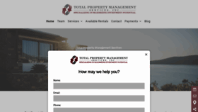 What Totalpropmanagement.com website looked like in 2019 (4 years ago)