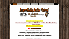 What Treasurevalleyauctionnetwork.com website looked like in 2019 (4 years ago)