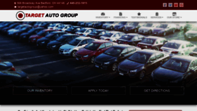What Targetautogroup.com website looked like in 2019 (4 years ago)