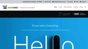 What Tabsmarthomes.com website looked like in 2019 (4 years ago)