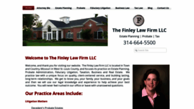 What Thefinleylawfirm.com website looked like in 2019 (4 years ago)