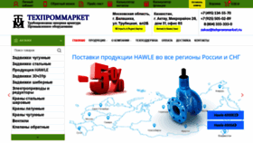 What Tehprommarket.ru website looked like in 2019 (5 years ago)
