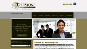 What Treestoneaccounting.com website looked like in 2019 (4 years ago)