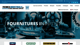 What Tecnicaindustriale.fr website looked like in 2019 (4 years ago)