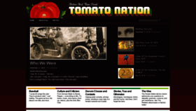 What Tomatonation.com website looked like in 2019 (4 years ago)