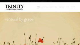 What Trinitytuscaloosa.com website looked like in 2019 (4 years ago)