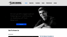 What Tombearson.org website looked like in 2019 (4 years ago)