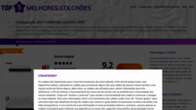 What Top5melhorcolchao.pt website looked like in 2019 (4 years ago)