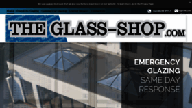 What Theglass-shop.com website looked like in 2019 (4 years ago)