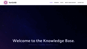 What Techgirlkb.guru website looked like in 2019 (4 years ago)