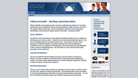 What Tallmanscientific.com website looked like in 2019 (4 years ago)
