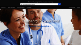 What Thuiszorg-in.nl website looked like in 2019 (4 years ago)
