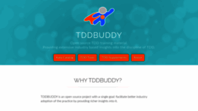 What Tddbuddy.com website looked like in 2019 (4 years ago)