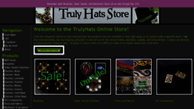 What Trulyhats.net website looked like in 2019 (4 years ago)