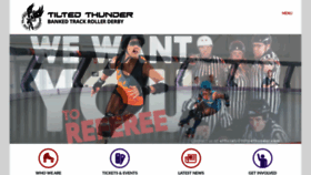 What Tiltedthunder.com website looked like in 2019 (4 years ago)