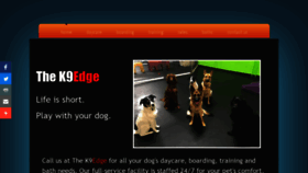 What Thek9edge.com website looked like in 2019 (4 years ago)