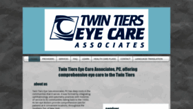 What Twintierseyecare.com website looked like in 2019 (4 years ago)