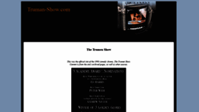 What Truman-show.com website looked like in 2019 (4 years ago)
