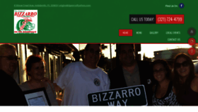 What Theoriginalbizzarro.com website looked like in 2019 (4 years ago)
