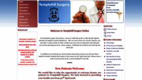 What Templehillsurgery.co.uk website looked like in 2019 (4 years ago)